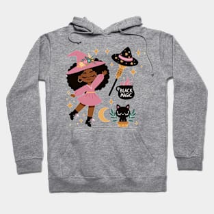 Black girl doing magic Hoodie